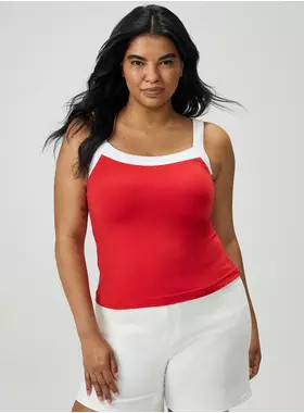Foxy Wide Strap Tank | Torrid (US & Canada)