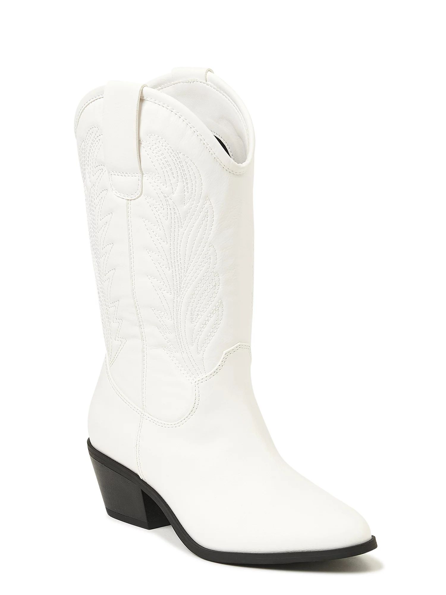 Time and Tru Women’s Cowboy Boots | Walmart (US)