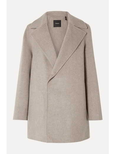 Wool and cashmere-blend coat | NET-A-PORTER (US)