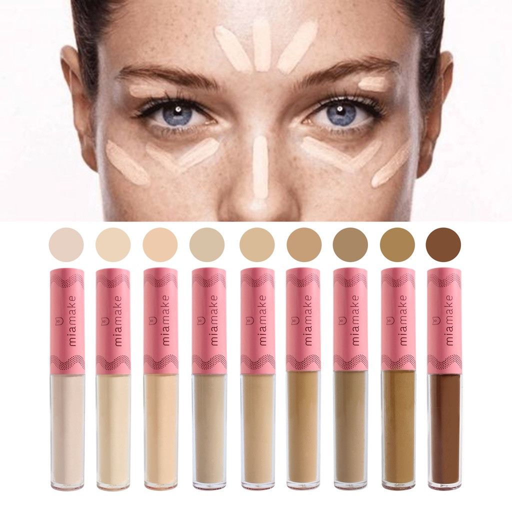 Corretivo Líquido Matte Mia Make com Ácido Hialurônico e Vitamina C | Shopee (BR)