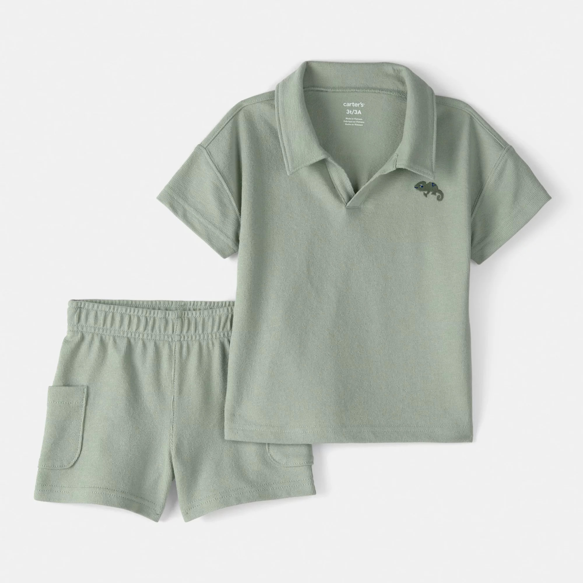Toddler Boy Carter's 2-Piece Polo Top & Shorts Set | Kohl's