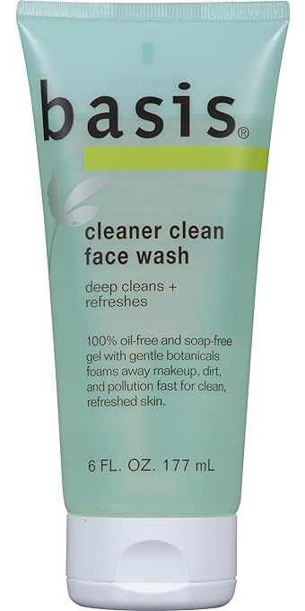 Basis Cleaner Clean Face Wash 6 Fluid Ounce | Amazon (US)