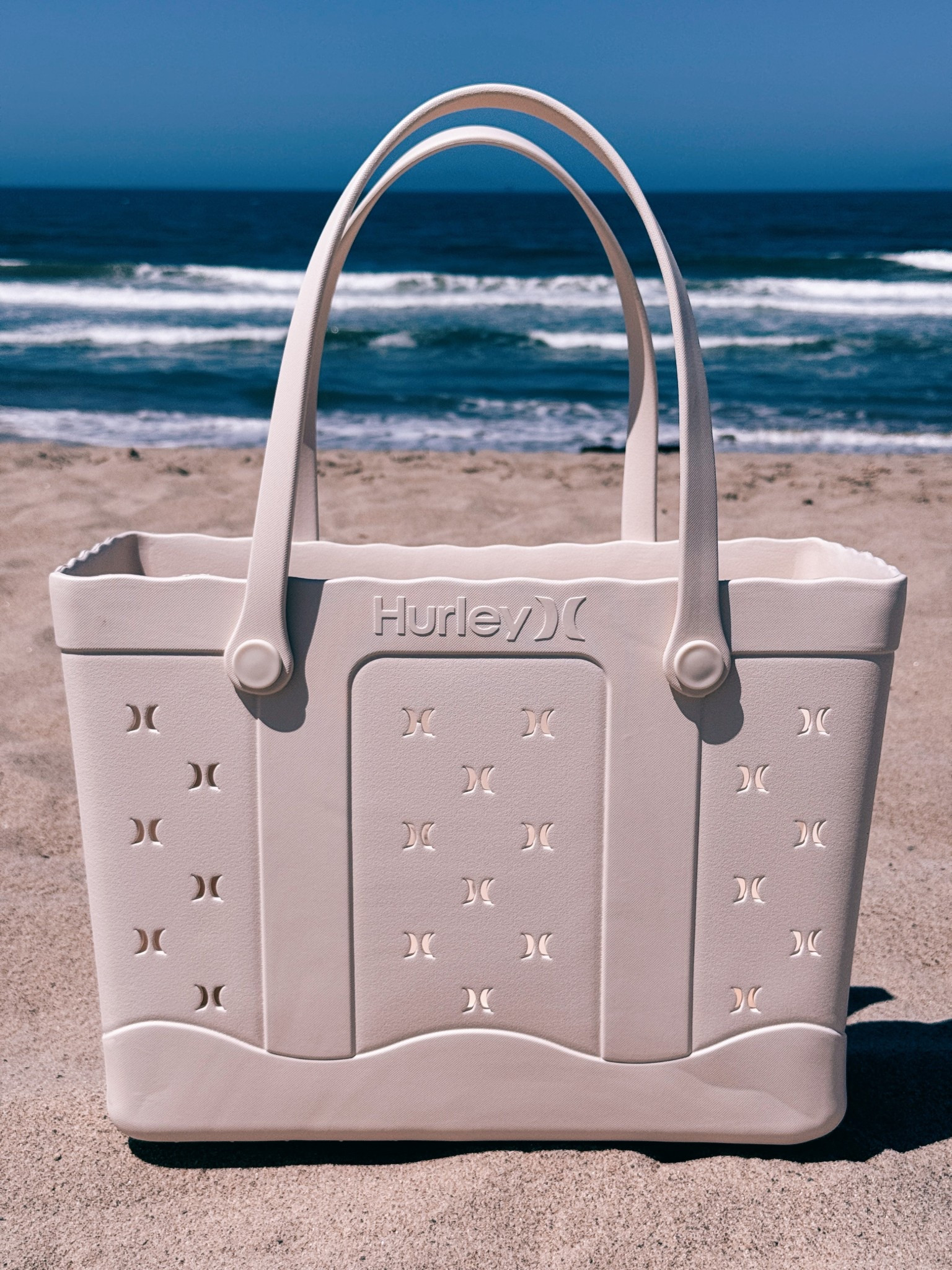 Hurley waterproof tote bag | beach bag | beach tote | my favorite tote bag for summer | travel tote | camping bag | sturdy tote 

#LTKSwim #LTKSummerEdit #LTKFindsUnder50