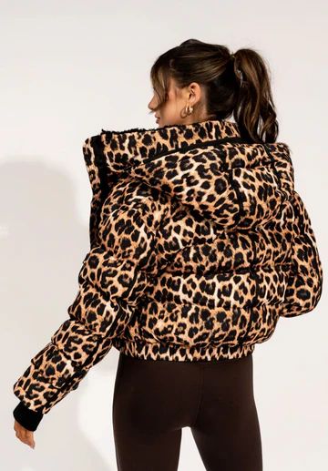Puffer Jacket - Leopard | IVL COLLECTIVE