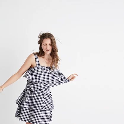 Gingham Tier Top | Madewell