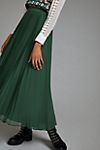 Pleated Maxi Skirt | Anthropologie (US)