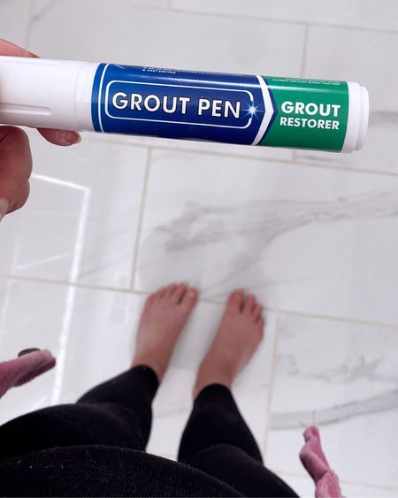 The BEST thing to restore white grout!!! 

#LTKhome #LTKunder50