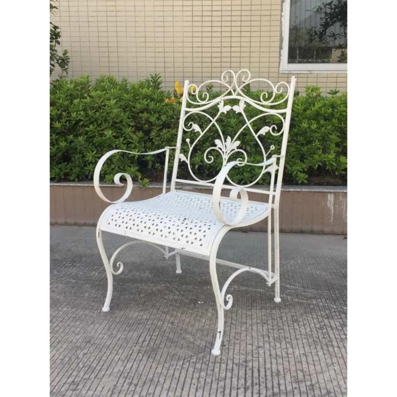 Nyquist Outdoor Dining Armchair with Cushion | Wayfair North America
