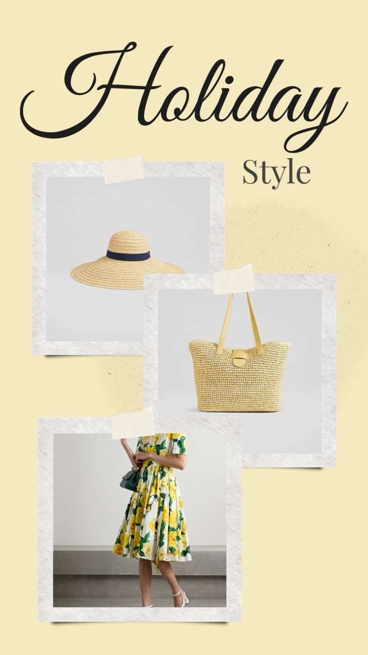 Think Sophia Loren on the Amalfi coast in the glamorous days of Hollywood in the 1950s. This is La Dolce Vita glamour at its finest with Dolce and Gabbana’s yellow roses shirtdress (see product list for cheaper version by Abercrombie & Fitch) - partnered with timeless accessories in the way of a straw hat and bag by LK Bennett London. Life is sweet indeed!

#summeroutfit #dolceandgabbana #lkbennett #yellowoutfit #designer #summerstyle

#LTKsummer #LTKstyletip #LTKeurope