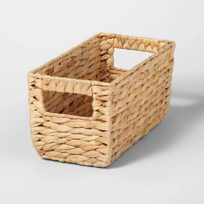 Woven Water Hyacinth Rectangular Basket - Brightroom™ | Target