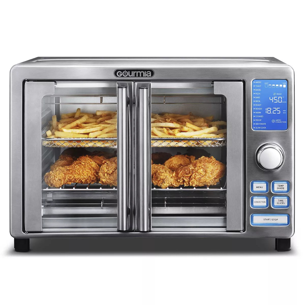 Gourmia French Door Digital Air Fryer Oven | Kohl's
