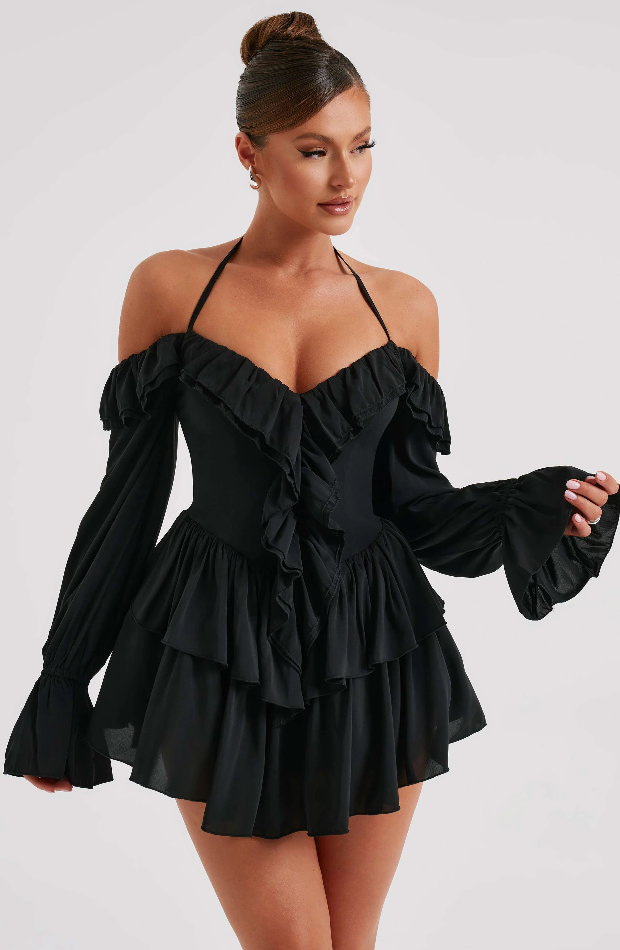 Savanna Playsuit - Black | Babyboo (global)