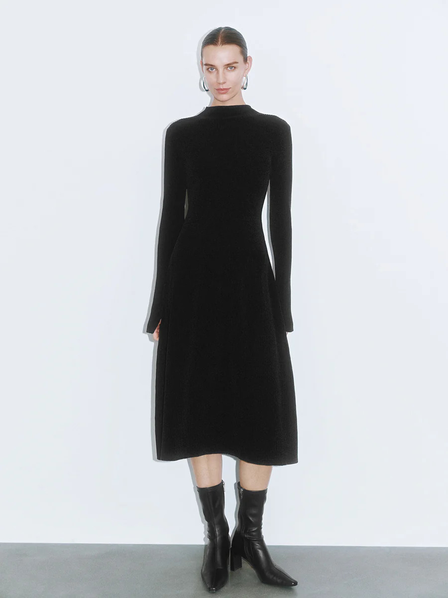 Long Sleeve Knitted Dresses | Urban Revivo
