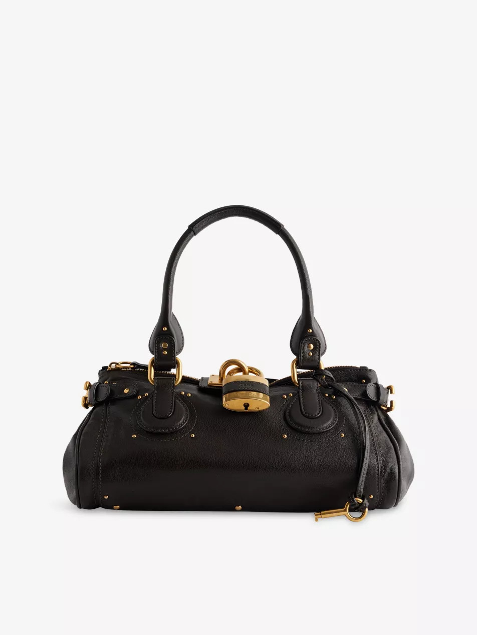 Paddington Padlock Leather Shoulder Bag | Selfridges