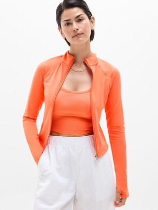 Salutation Crop Jacket | Athleta | Athleta