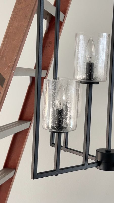 Spring home update-we selected the Kerrison Large Foyer Pendant in Natural Black Iron for the space for its sleek design and quality. We also liked the seeded glass design on the glass, giving it a bit of texture. 
 
Love how it turned out! 
 
#hunterfancompany #hunterfanco

#LTKVideo #LTKhome #LTKU