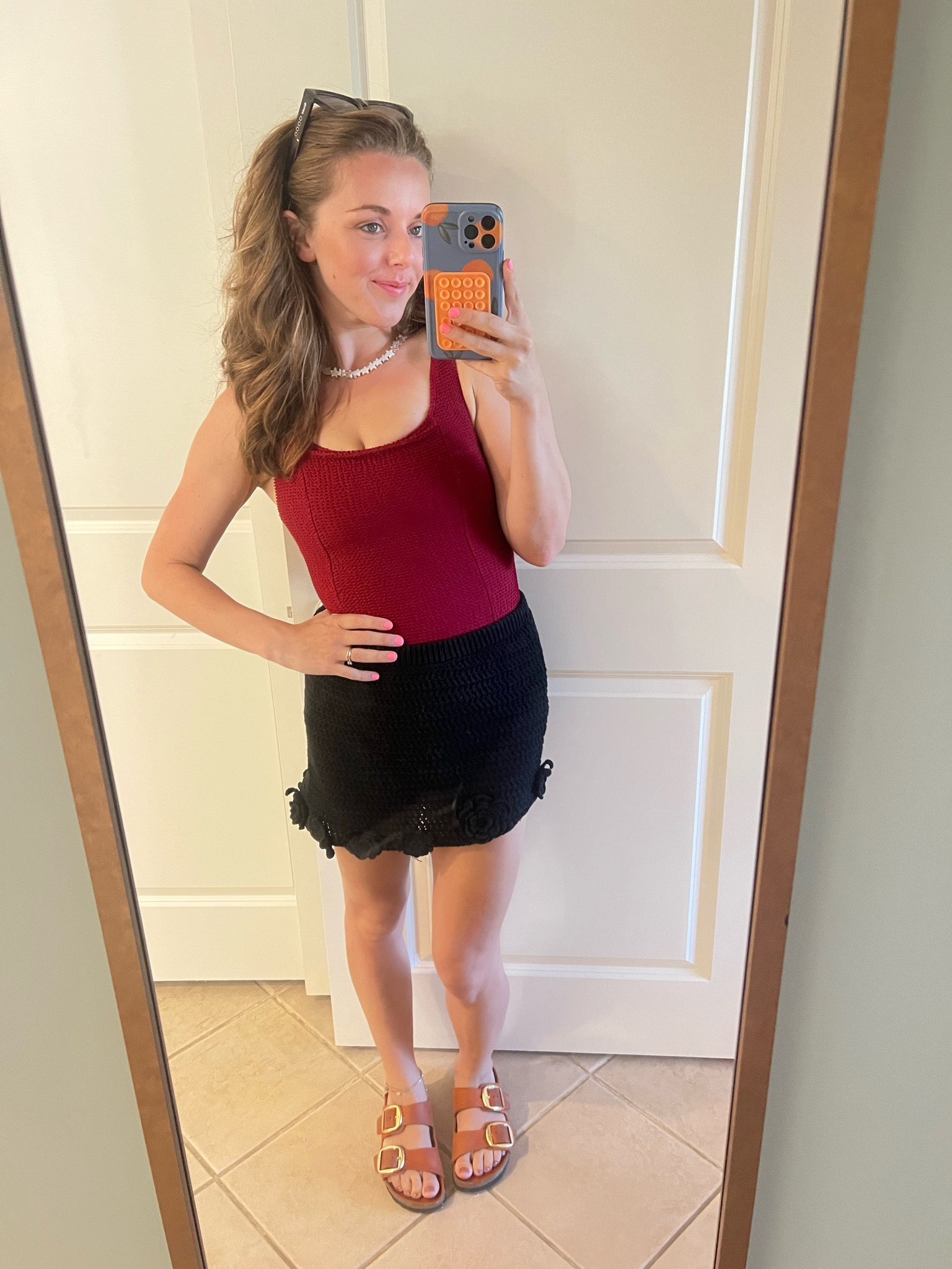 Beach outfit. One piece swimsuit with crochet skirt coverup 

#LTKTravel #LTKSwim #LTKStyleTip