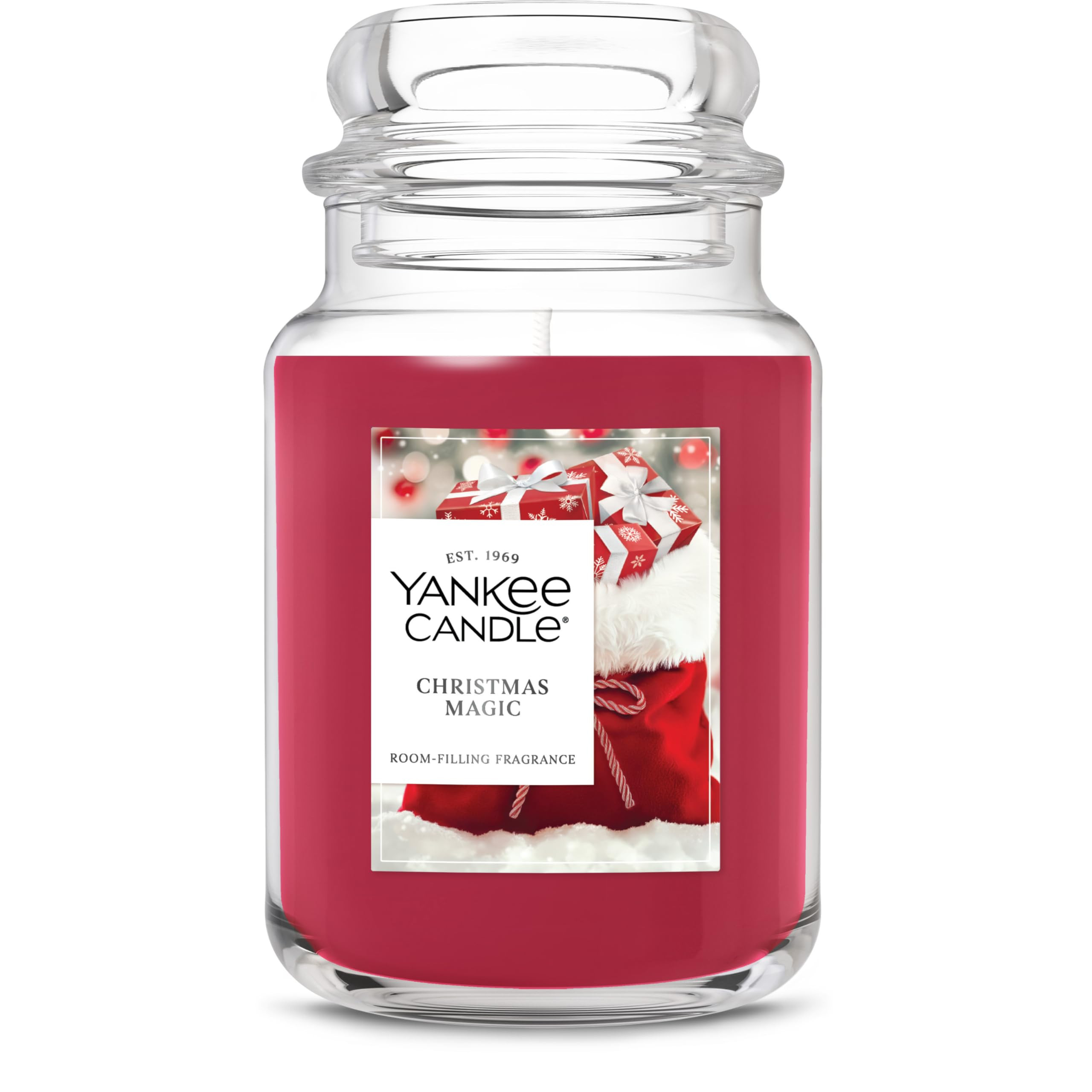 Yankee Candle Christmas Magic Scented Candle, 22oz Large Jar with up to 150 Hour Burn Time, Gifta... | Amazon (US)