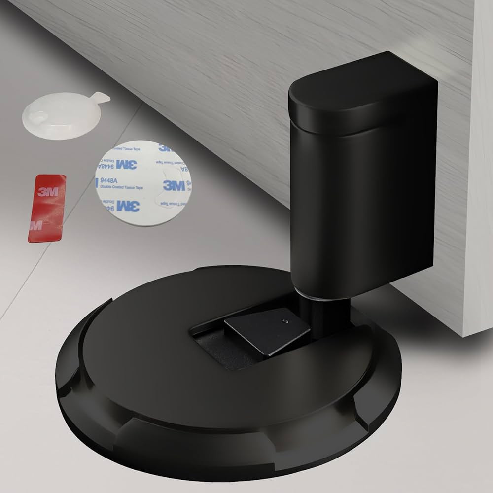 HOOFUS No Magnetic Mechanical Door Stopper,Adjustable Door Holder, for Door Gaps up to 0.75 Inch ... | Amazon (US)