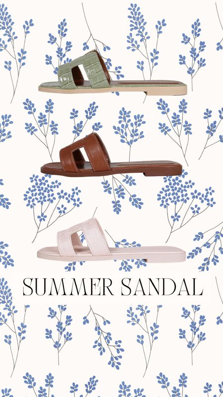 Leather summer sandal
$30
Lots of colors

#LTKStyleTip #LTKShoeCrush #LTKSaleAlert