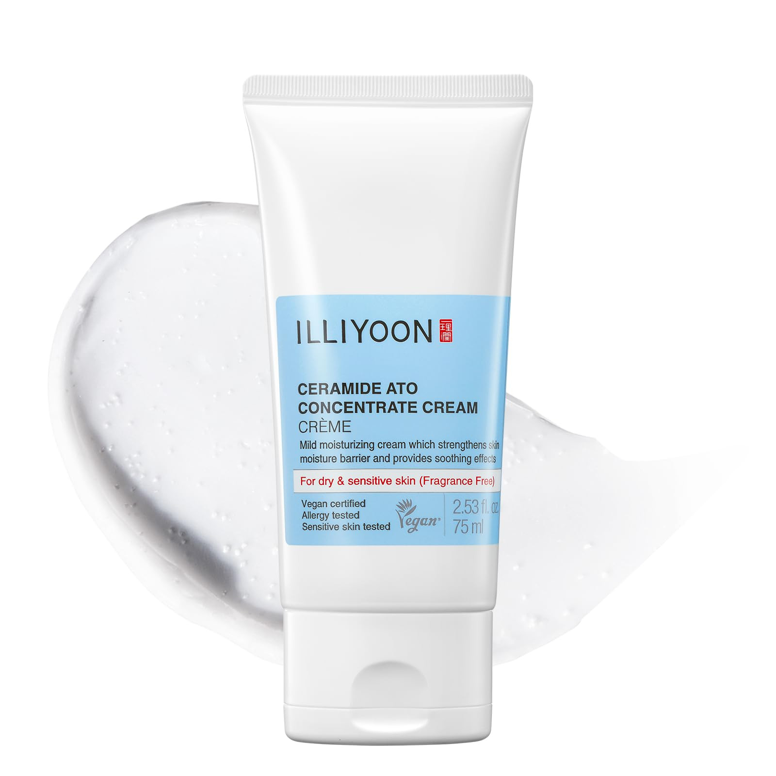 Illiyoon Ceramide Ato Concentrate Cream | Moisturizer for Dry & Sensitive Skin, 100hr Lasting Hyd... | Amazon (US)