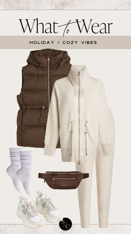 What to Wear Holiday ✨ Cozy Vibes

Athleisure, Varley set, puffer vest, neutral sneakers, casual outfit 

#LTKSeasonal #LTKHoliday #LTKshoecrush