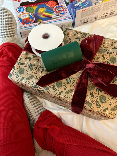 elf wrapping cutter
Velvet ribbon 
Christmas pajamas

#LTKfindsunder50 #LTKGiftGuide #LTKHoliday