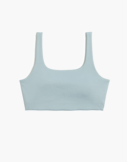 Plus MWL Flex Square-Neck Sports Bra | Madewell