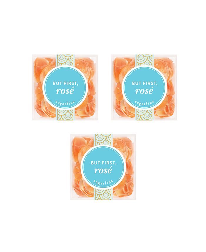 Sugarfina But First Set, Rose Small Cube Kit, 3 Piece Set & Reviews - Food & Gourmet Gifts - Dini... | Macys (US)