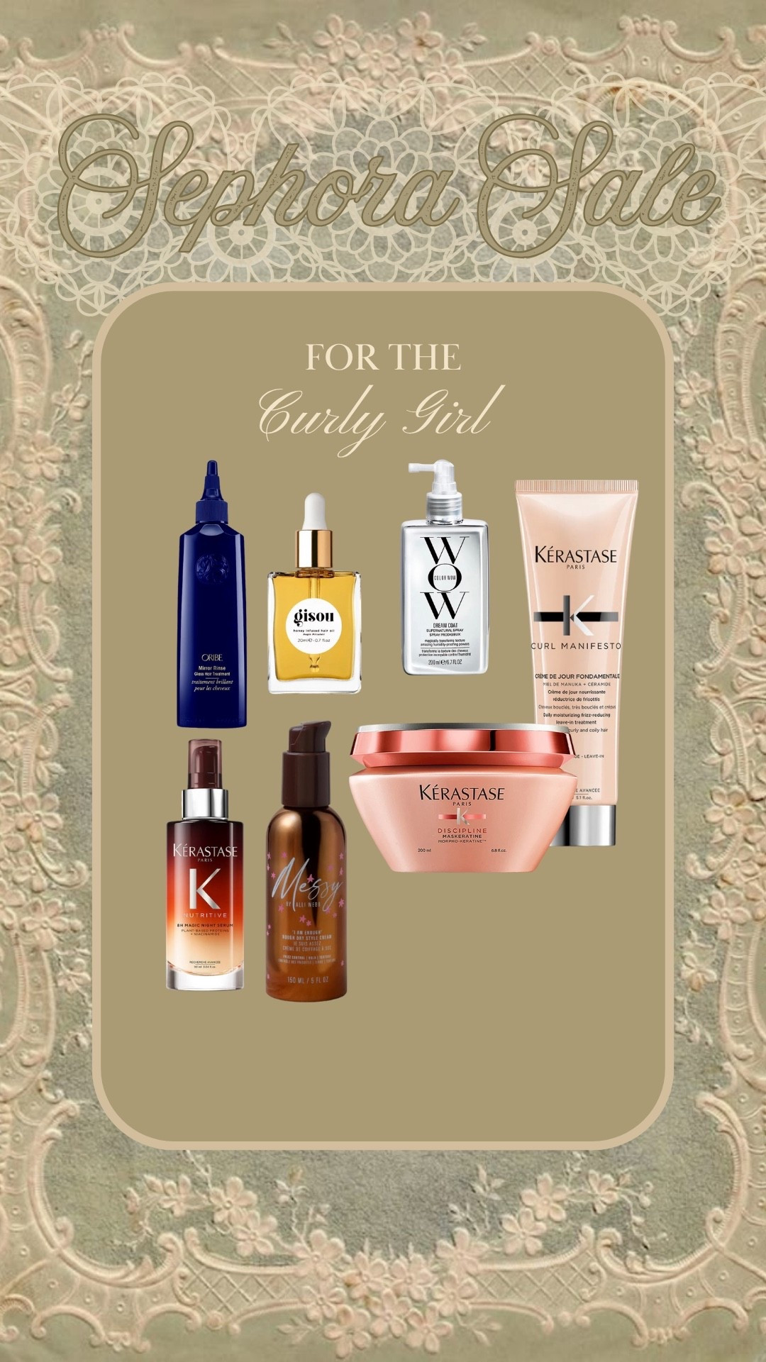 My Sephora sale picks for the curly girl!

#LTKCyberWeek #LTKHoliday #LTKGiftGuide