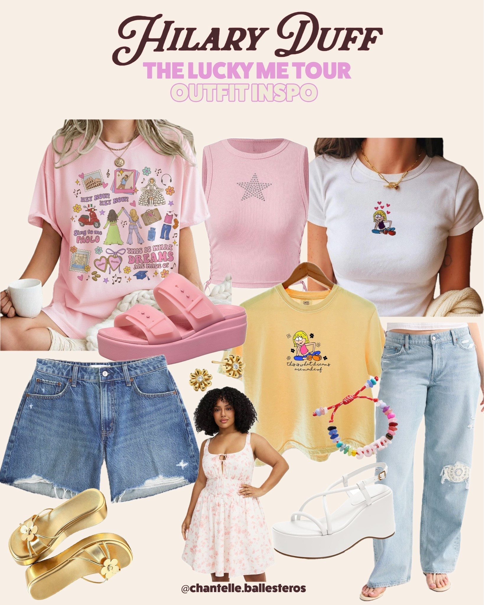 One of the most requested outfit boards I’ve received has been for curvier gaps and postpartum mamas, so this one’s for you 💕 

I wanted to create concert looks that feel cute, comfortable, and confidence-boosting without sacrificing the fun, nostalgic Hilary Duff vibes. These are pieces you can sing and dance in all night long! 🪩

#LTKgrwm #LTKootd