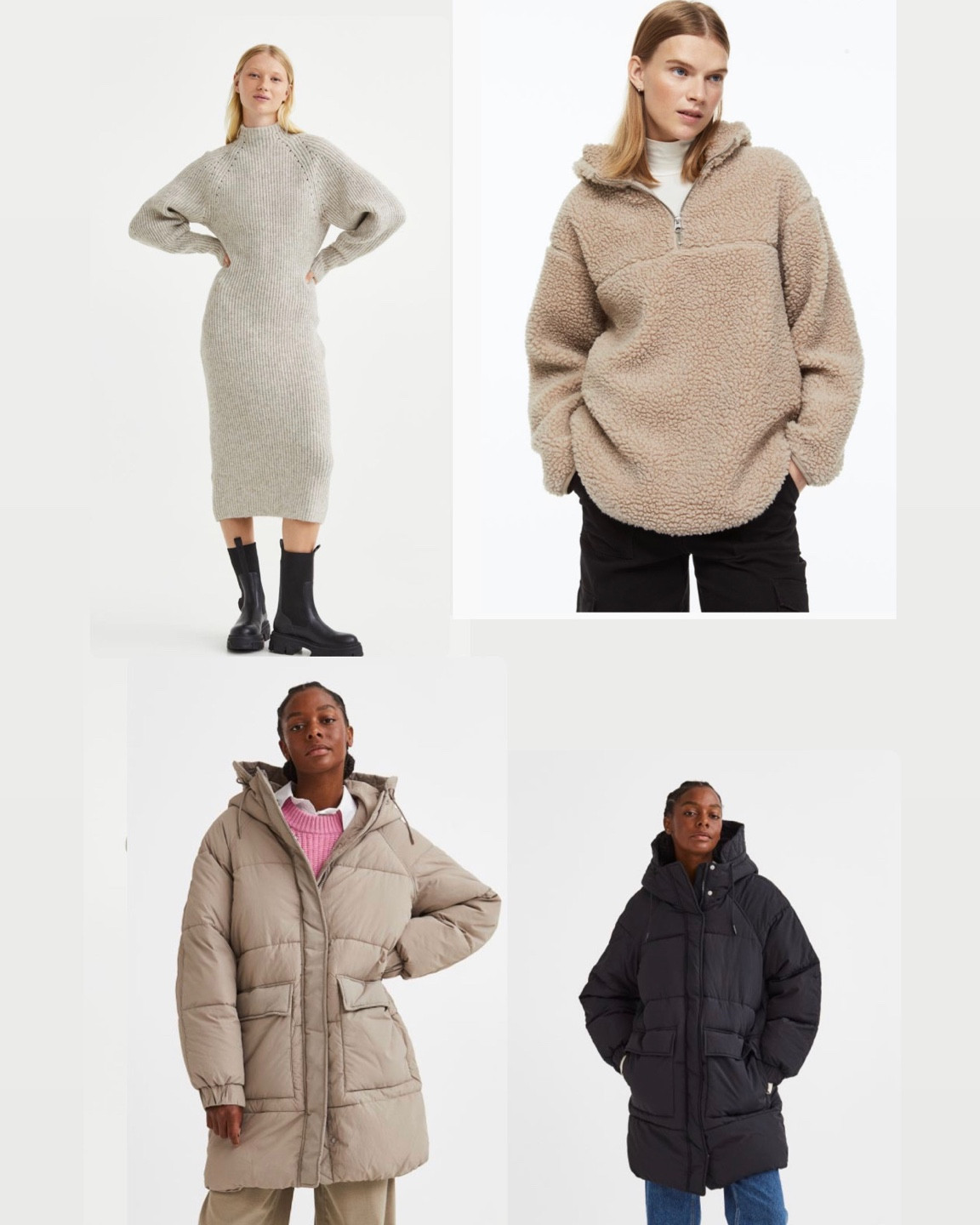 H&M winter essentials 

#LTKCyberweek #LTKunder100 #LTKSeasonal