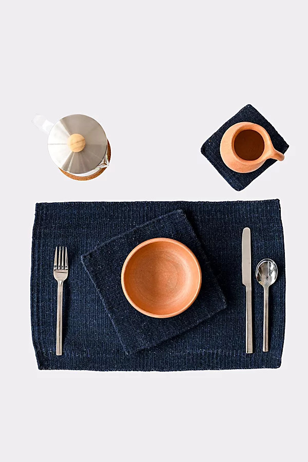 LOOM Imports Handwoven Wool Placemat Set | Free People (Global - UK&FR Excluded)