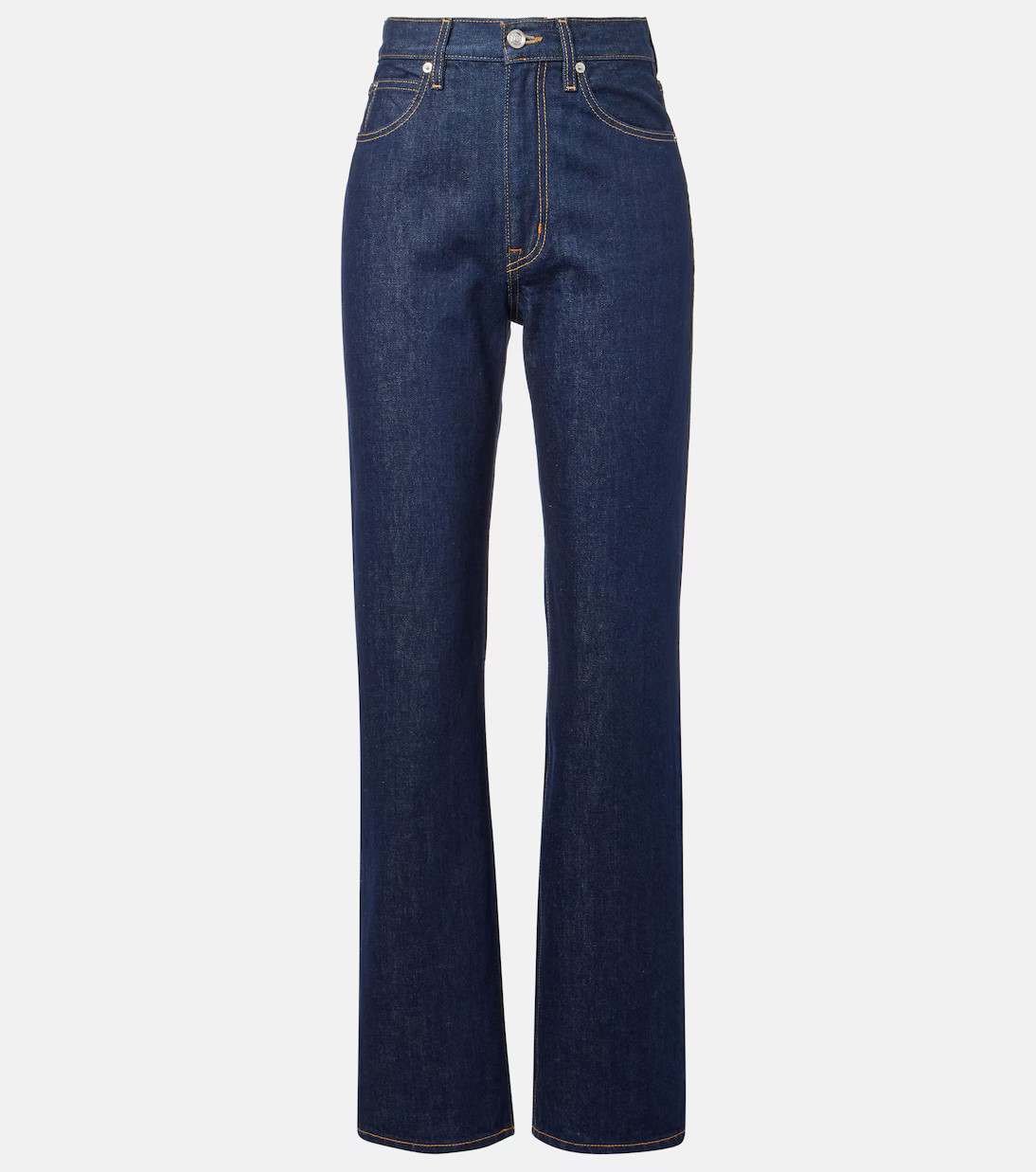 London high-rise straight jeans | Mytheresa (UK)