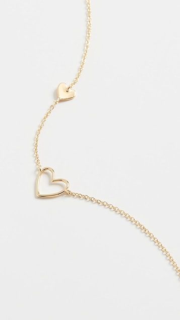 Heart Asymmetrical Necklace | Shopbop