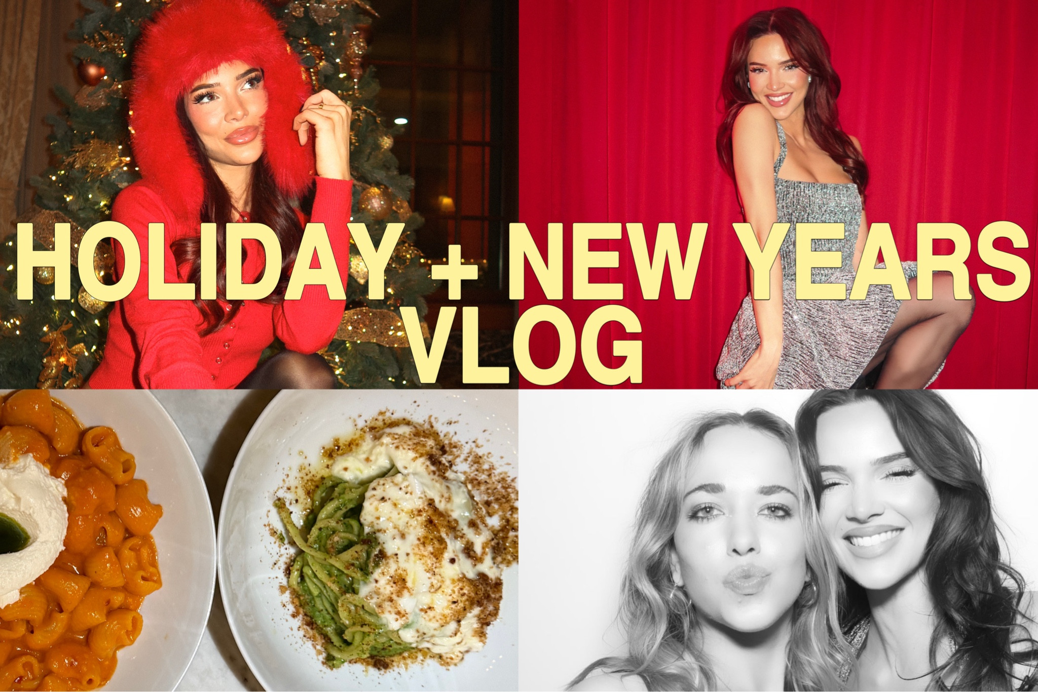holiday vlog! 🤍🥂