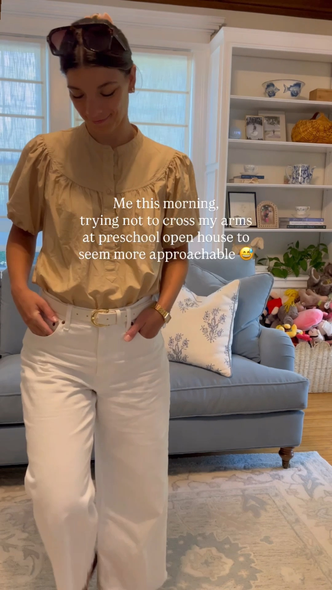 What am I doing with my hands?!? 

#LTKFindsUnder100 #LTKxMadewell #LTKPetite