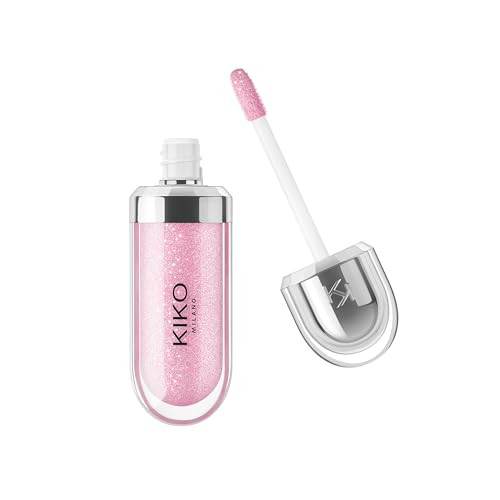 Kiko Milano 3D Hydra Lip Gloss – High Shine, Hydrating, Plumping, Non-Sticky, Moisturizing Lip Makeup – 05 Pearly Pink – 6.5ml | Amazon (US)