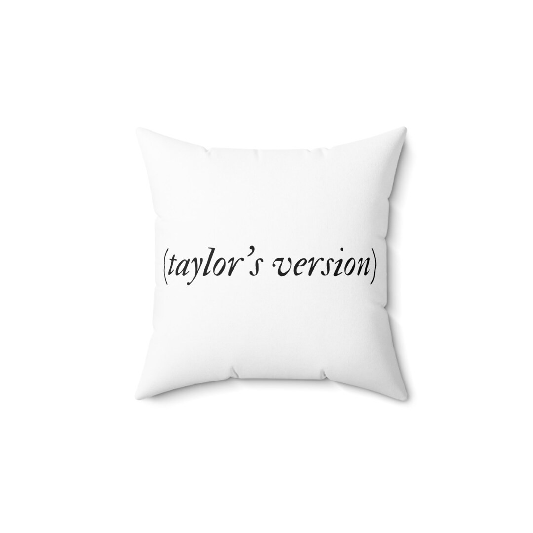 Taylor's Version Taylor Swift Inspired Square Throw Pillow - Etsy | Etsy (US)
