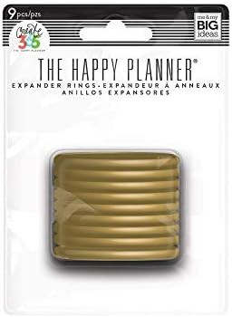 me & my BIG ideas Plastic Expander Discs, Gold - The Happy Planner Scrapbooking Supplies - Add Ex... | Amazon (US)