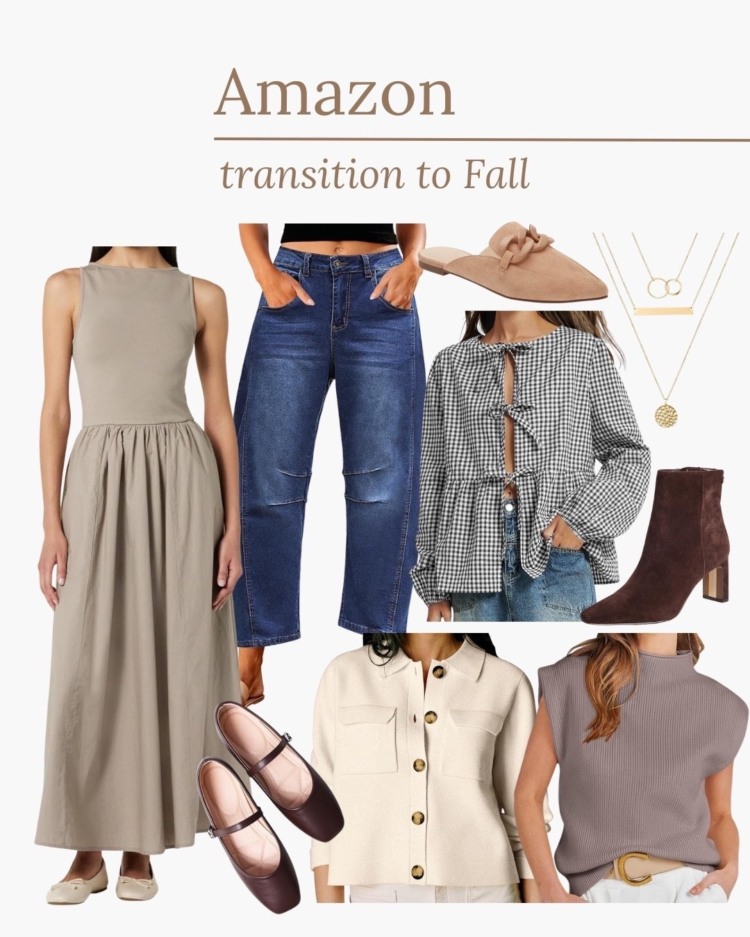 Transition from Summer to Fall in style with these outfit ideas from Amazon!

#LTKStyleTip #LTKSeasonal