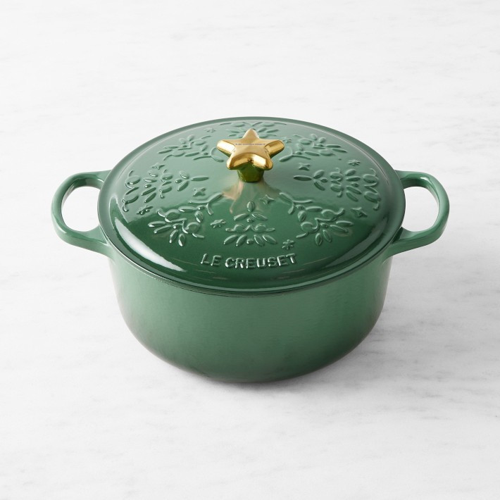 Le Creuset Noel Enameled Cast Iron Round Dutch Oven, 4 1/2-Qt. | Williams-Sonoma