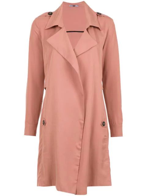 Trench coat com recortes | FarFetch Global
