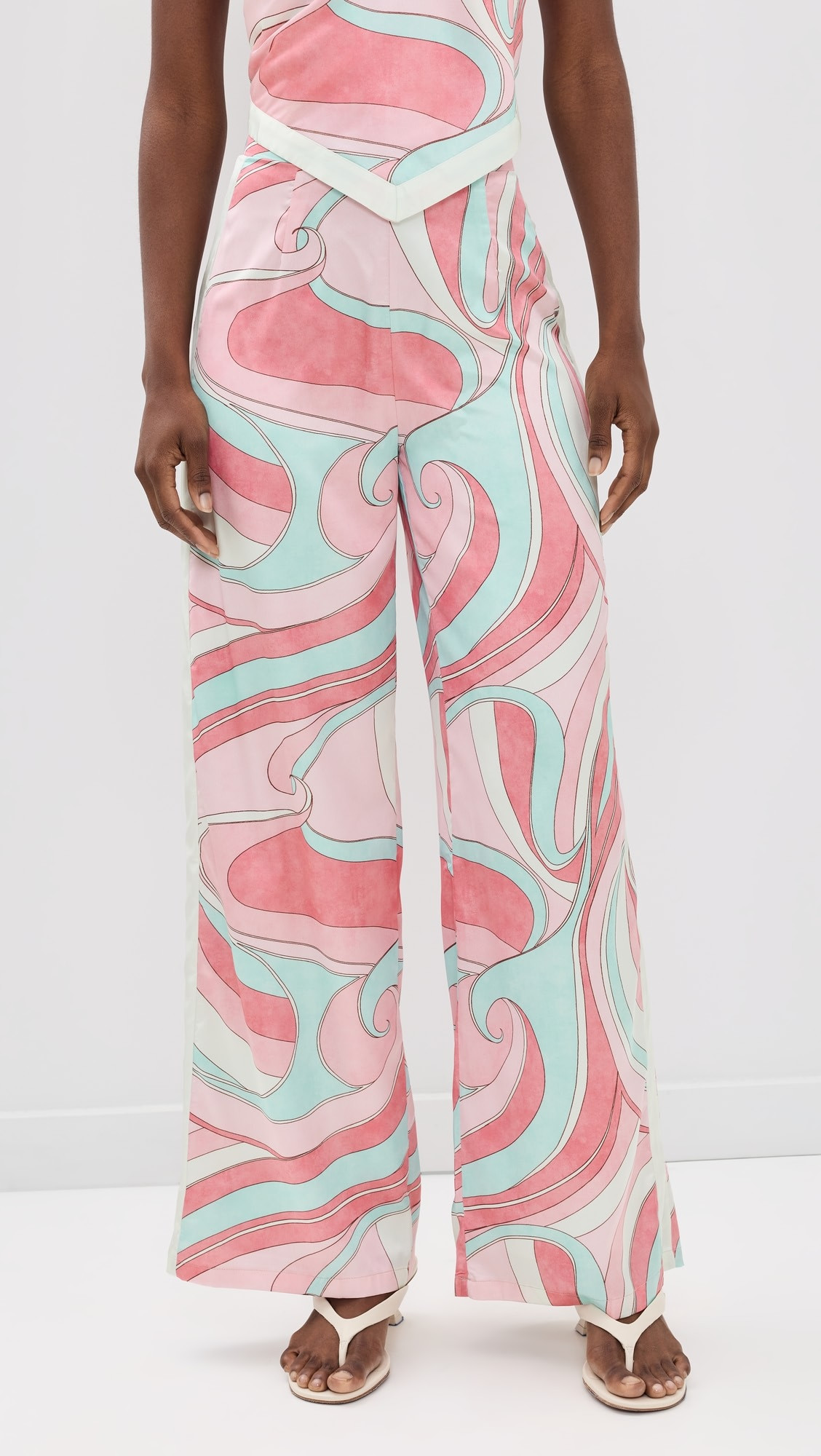 Milani Relaxed Satin Pants | Shopbop