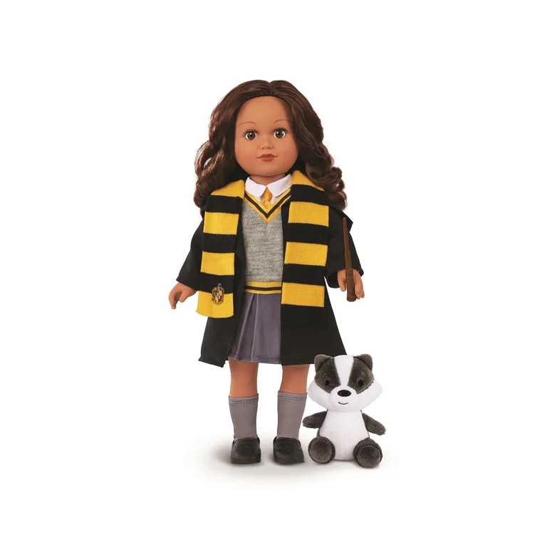 My Life As Harry Potter Hufflepuff Posable 18-inch Doll,  Brunette Hair, Brown Eyes | Walmart (US)