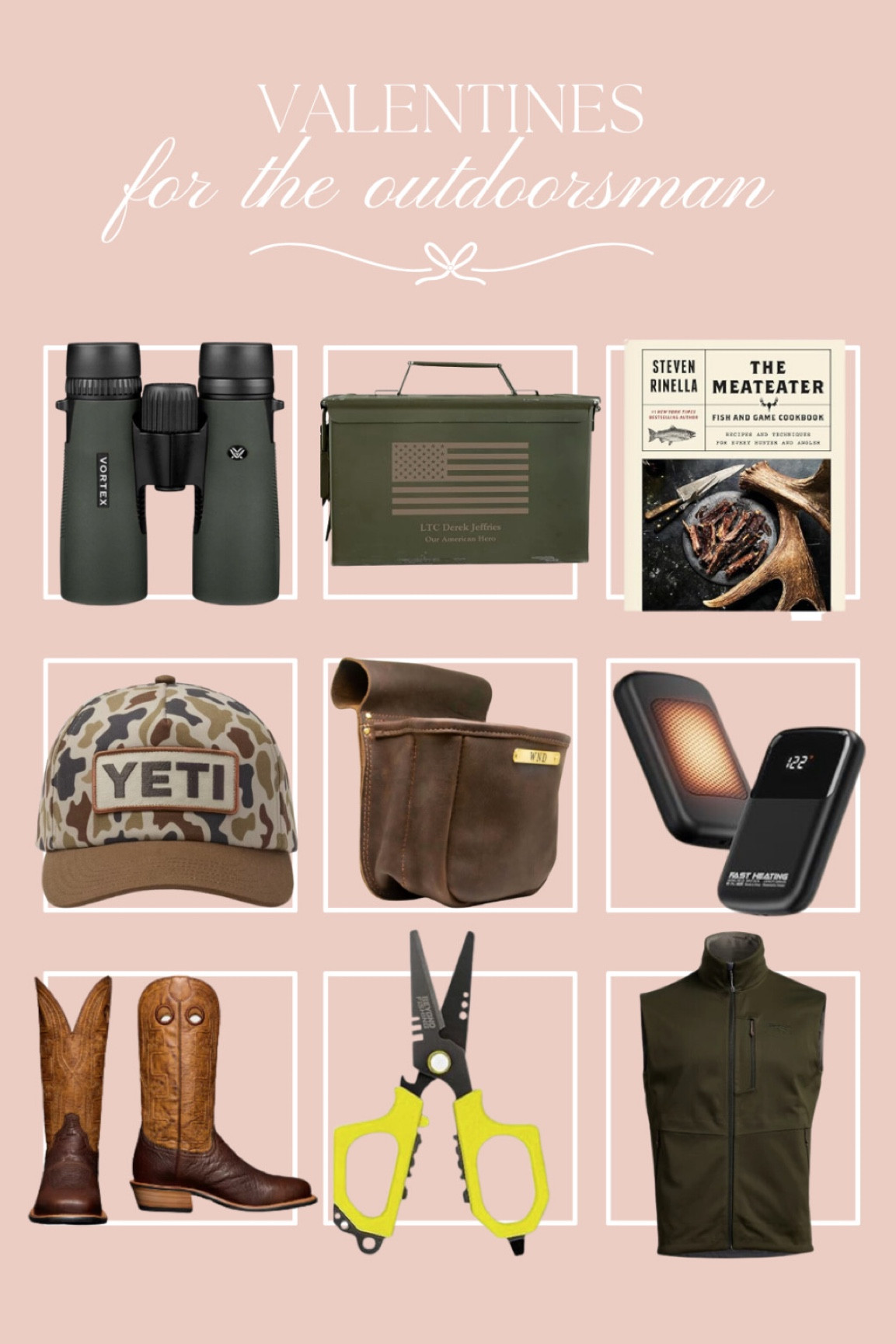 Valentine’s day gift ideas for the outdoorsman

gifts for him. valentine’s day. hunter. gifts for guys. gifts for husband. gift for boyfriend  

#LTKMens #LTKFindsUnder100 #LTKGiftGuide