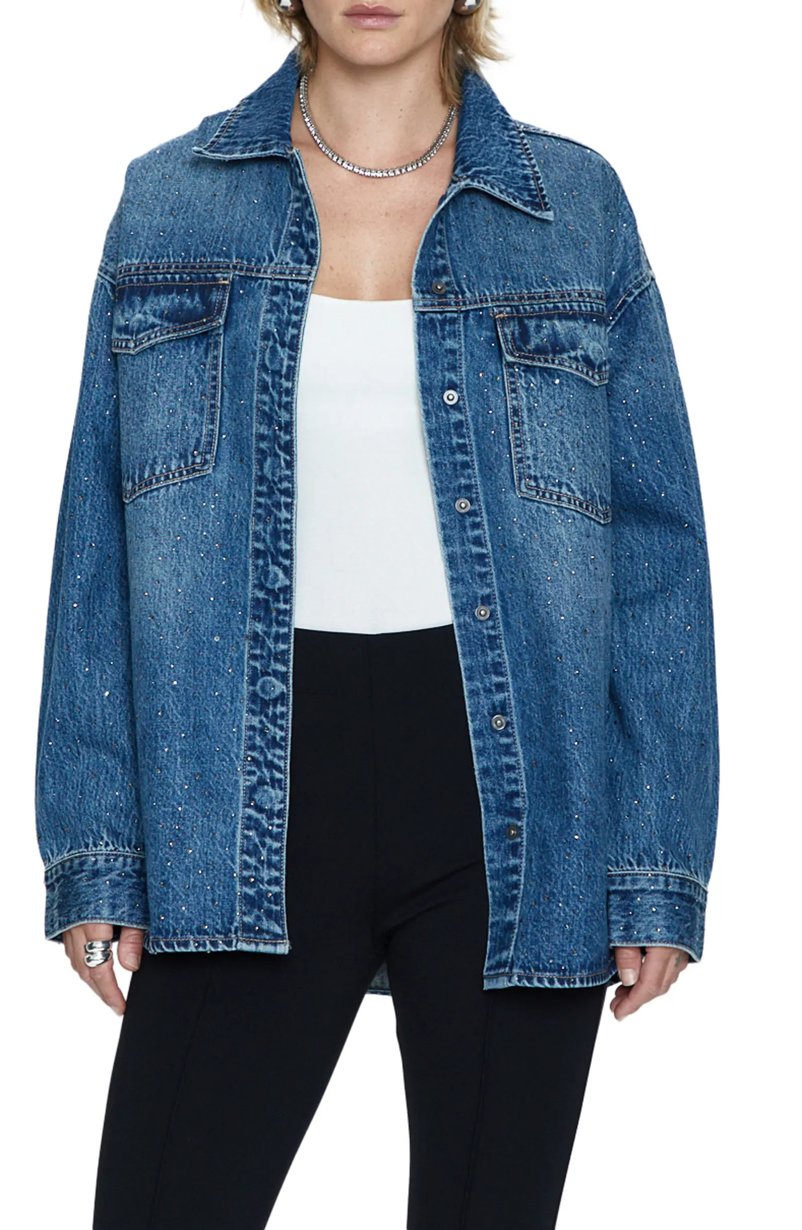 Mandy Oversize Shacket | Nordstrom