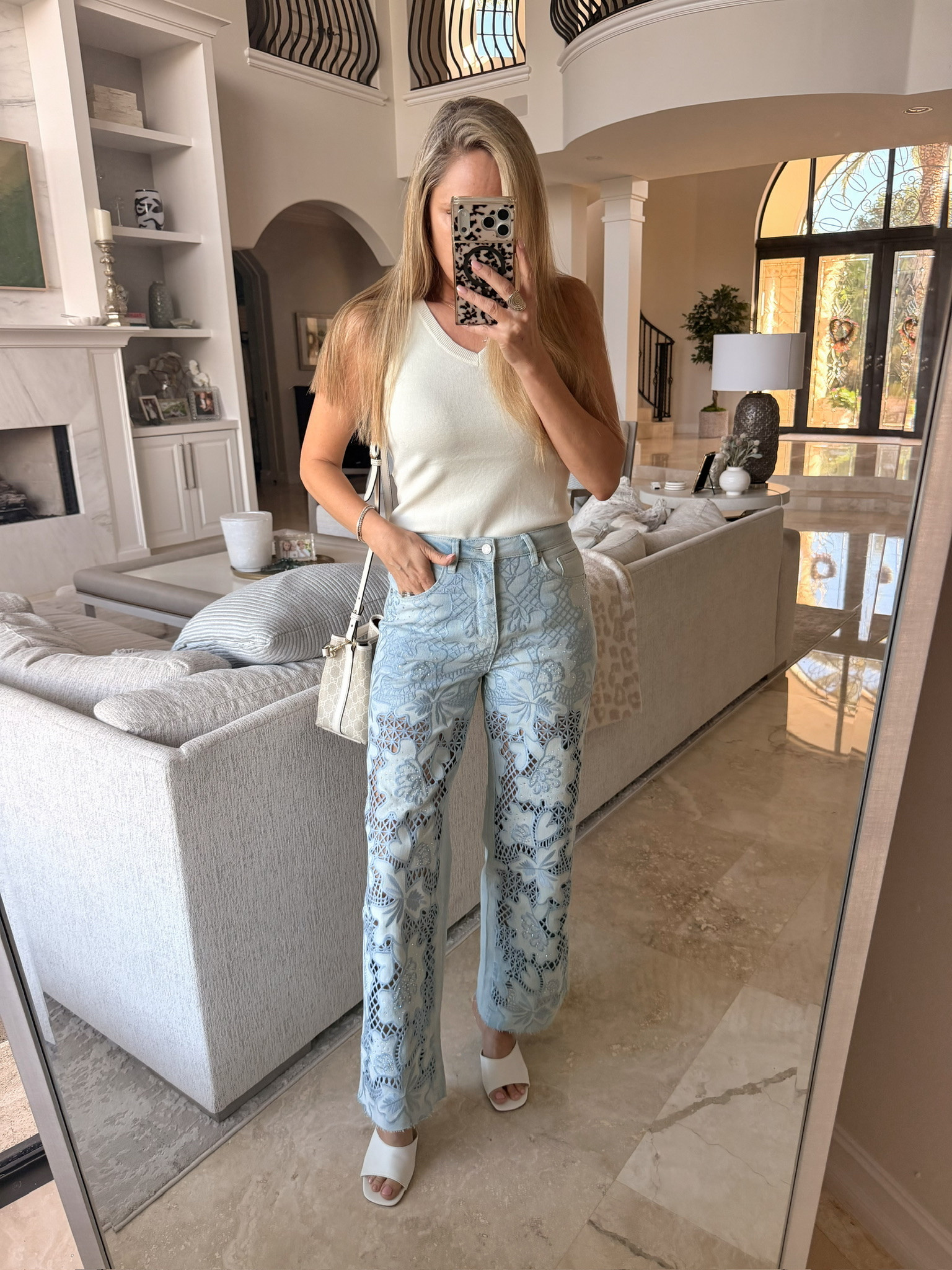 Loving these denim lace pants 👖

#LTKmomlife #LTKgrwm #LTKootd