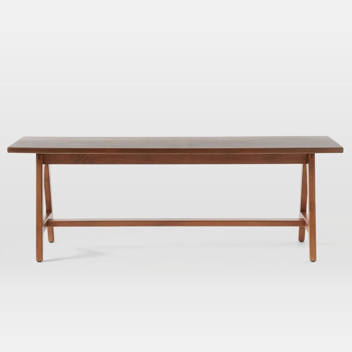 Mid-Century A-Frame Bench (52") | West Elm (US)