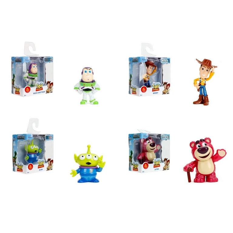 Jada Toys Disney Toy Story 2.5" Single pack Die-Cast Figures(Woody, Buzz Lightyear, Lotso, and Al... | Walmart (US)